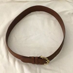 Women’s Coach Belt British Tan Large